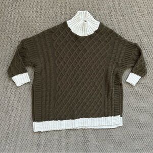 NWT Mer-Sea The Lisbon Traveler Sweater
Olive Sea Salt
Coastal Grandma
One Size